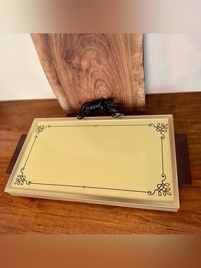 Vintage Cornwall 1974 Hot Electric Tray Warming Plate, USA, Model 1418 Gold
